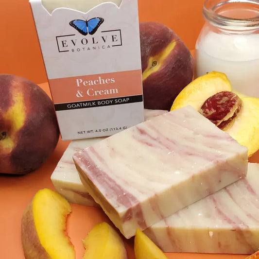 Peaches & Cream Goatmilk Soap-0