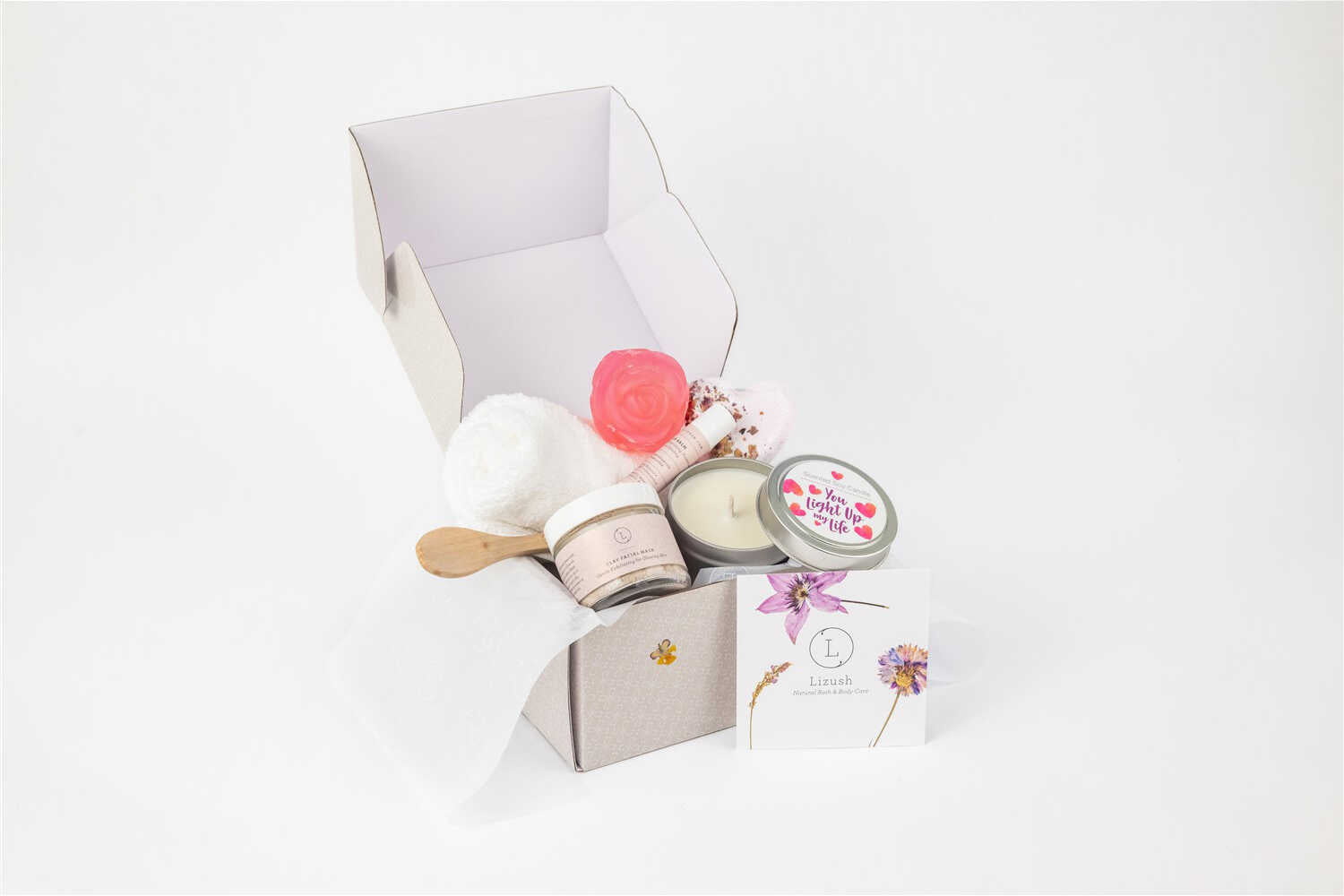 Cute LOVE Special Gift Box, Natural Skincare Gift Box, Mother's Day Gift, BFF, Sister-2